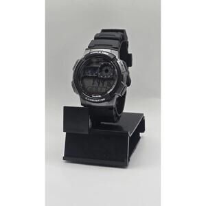 Casio Men’s Digital Watch with Black and Silver Dial - AE1000W-1BV